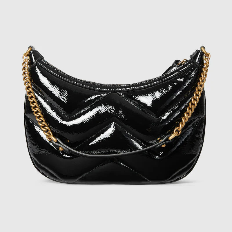 Gg Marmont Shoulder Bags Black