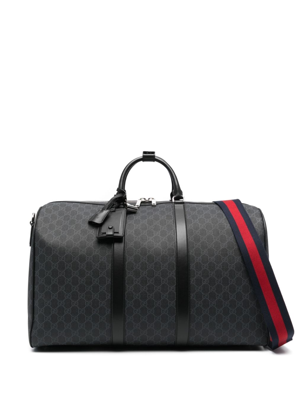 Borsone Con Motivo Gg Supreme Travel & Sport Bags Grey