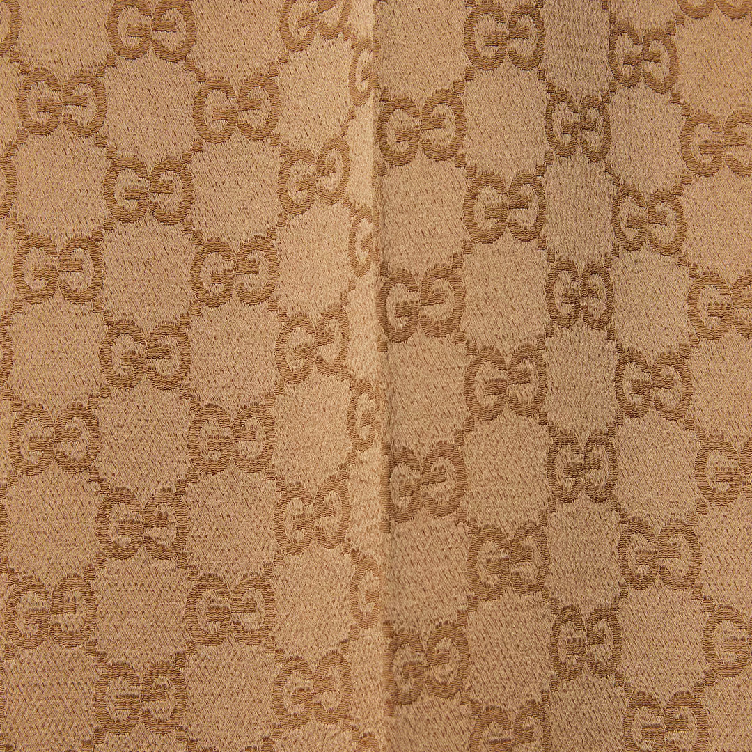 Pantaloni In Jacquard Gg Trousers Beige