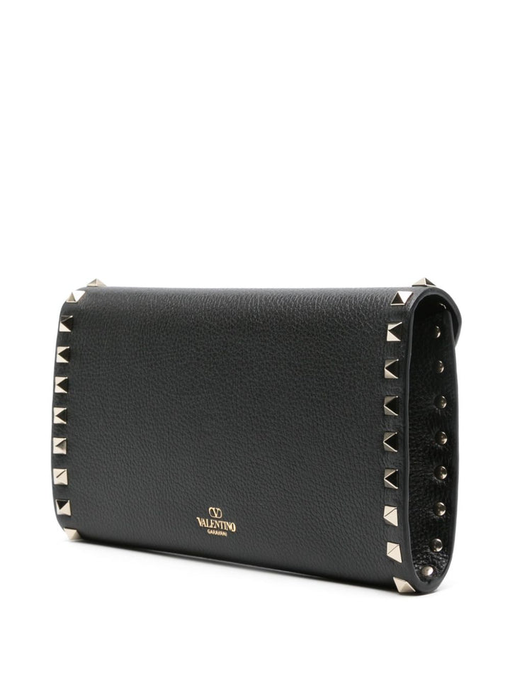 Rockstud Pouch Black