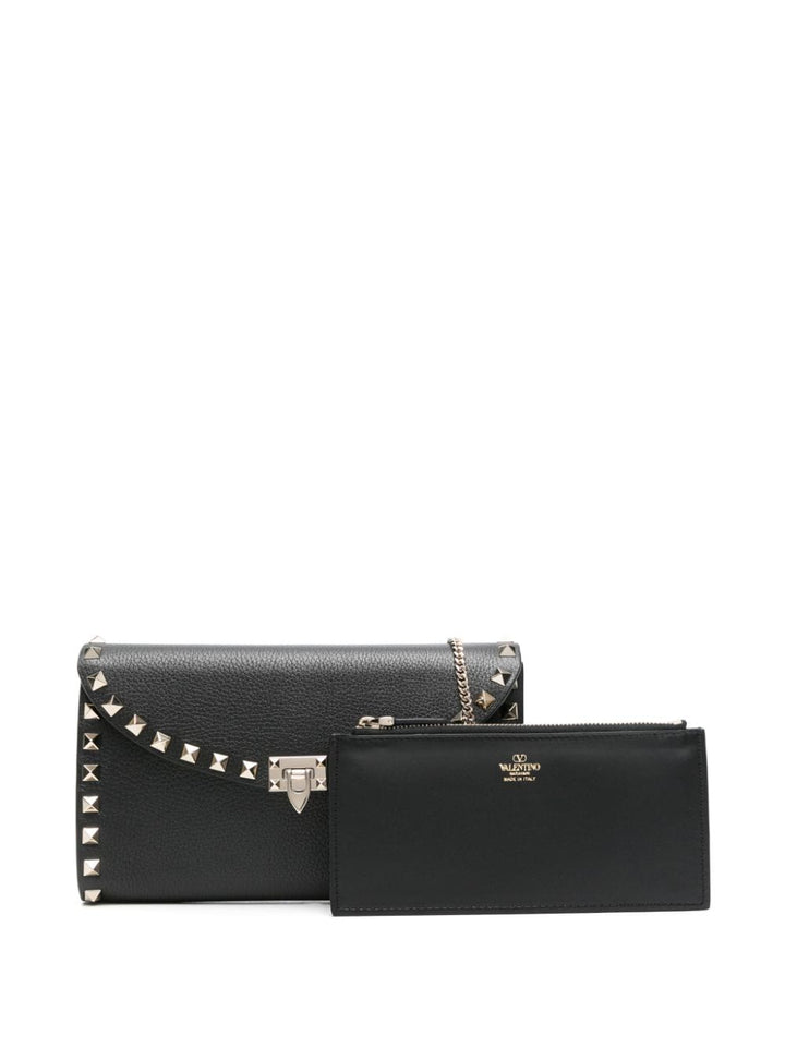 Rockstud Pouch Black