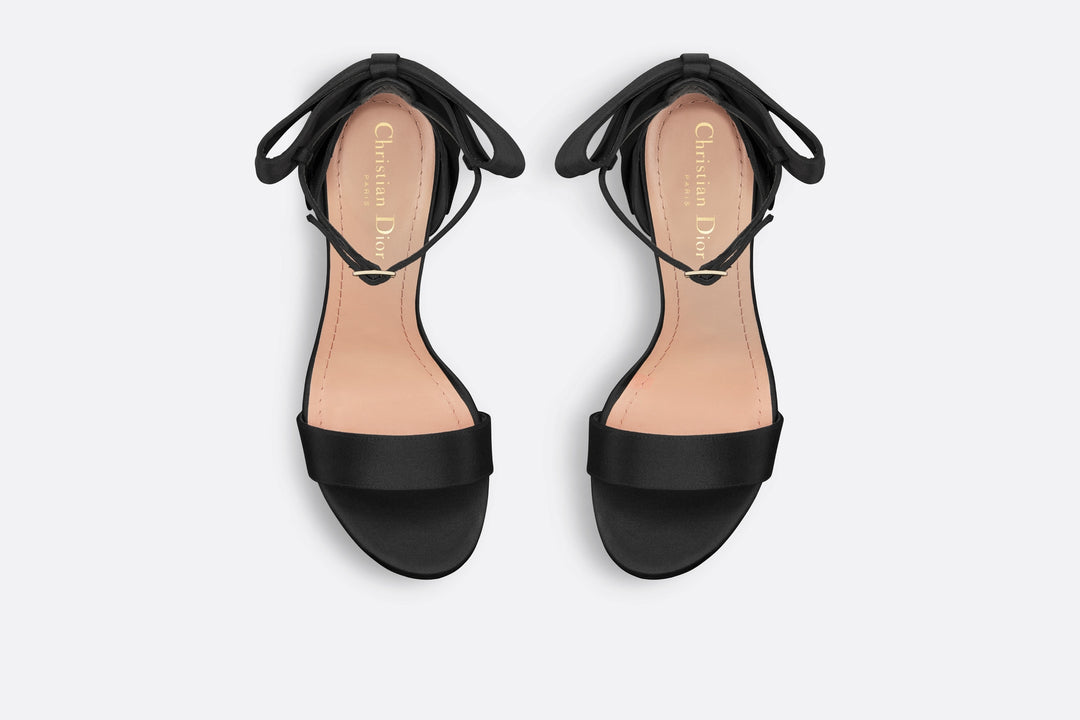 Mlle Dior Sandals Black