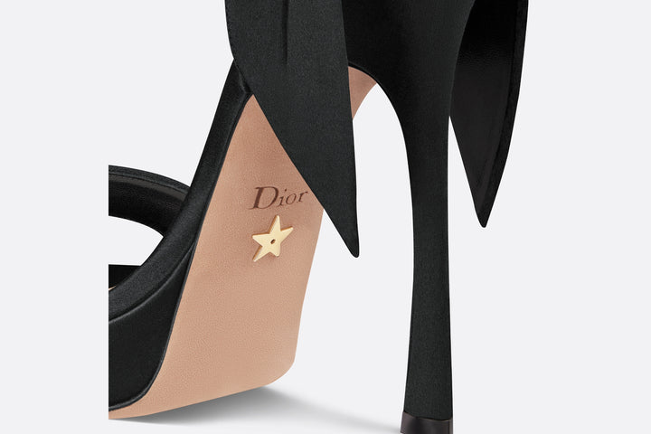 Mlle Dior Sandals Black