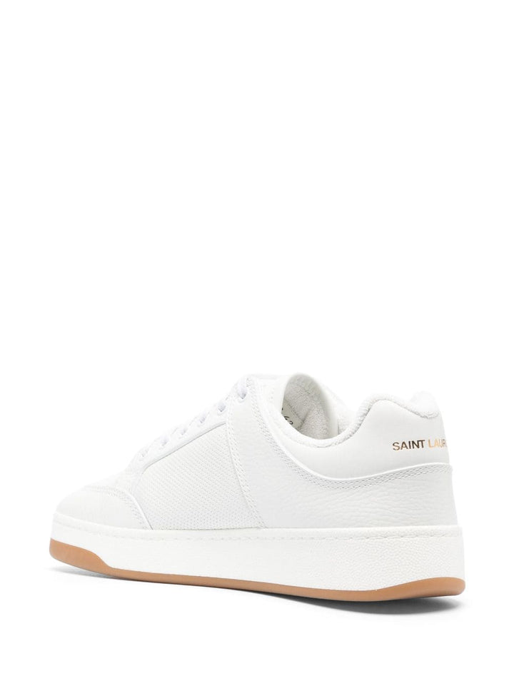 Sneaker Sl/61 In Pelle Traforata Sneakers & Slip-On White