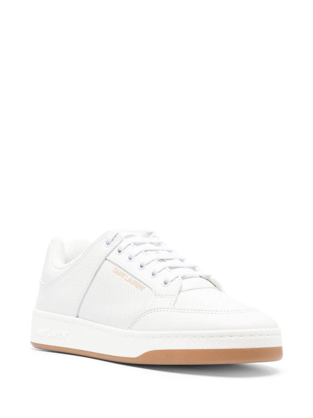 Sneaker Sl/61 In Pelle Traforata Sneakers & Slip-On White