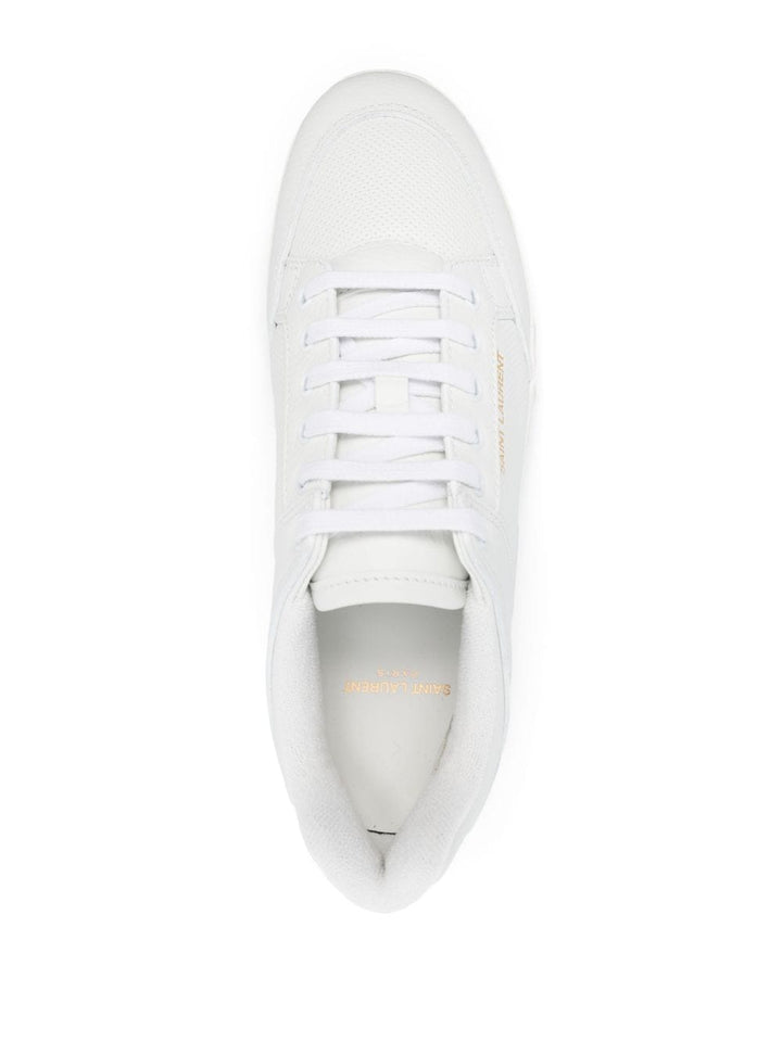 Sneaker Sl/61 In Pelle Traforata Sneakers & Slip-On White