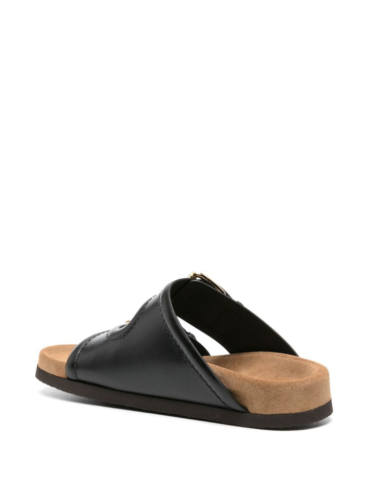 Sandali In Pelle Sandals Black