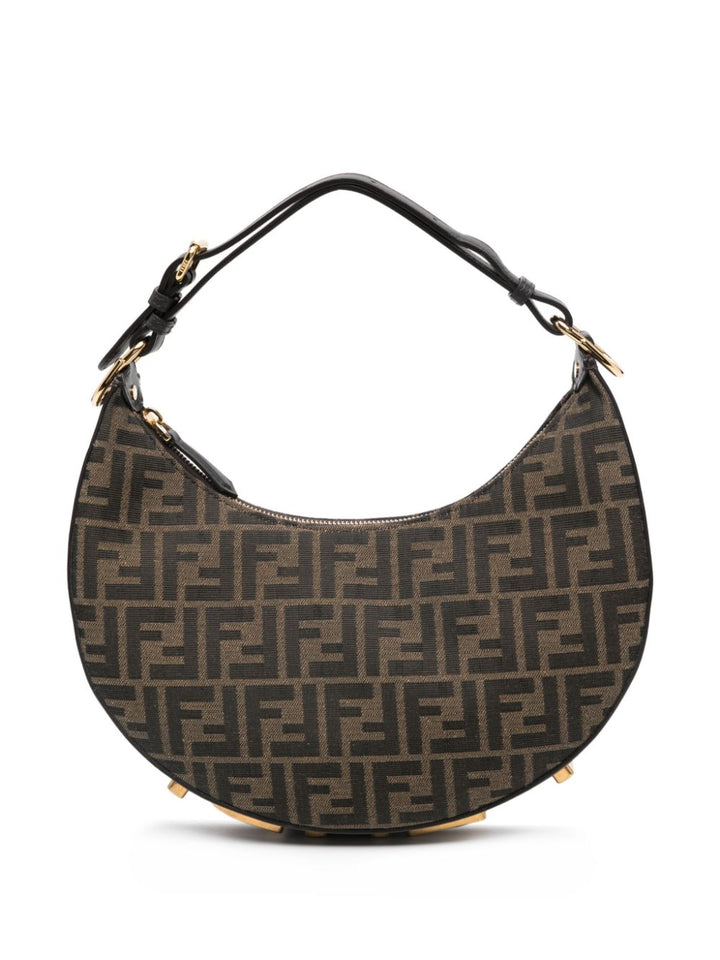 Fendigraphy Shoulder Bags Brown