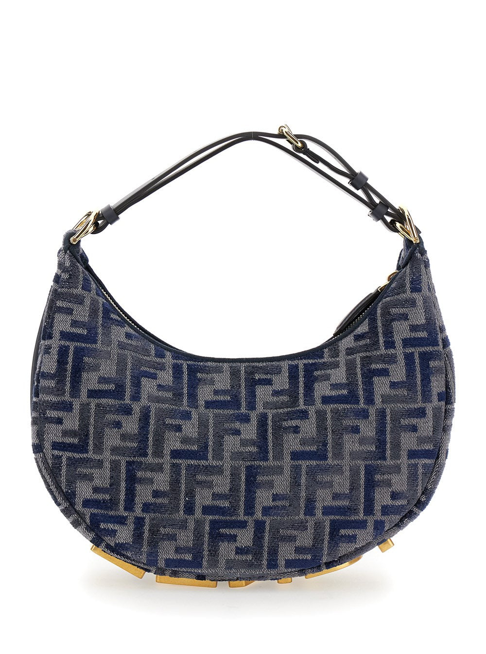 Fendigraphy Shoulder Bags Blue