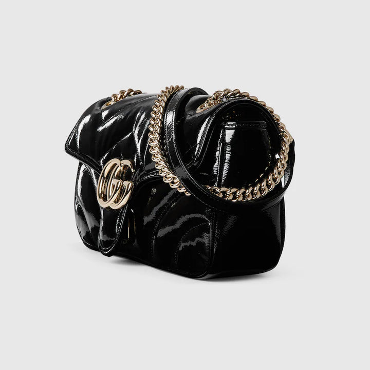 Gg Marmont Shoulder Bags Black