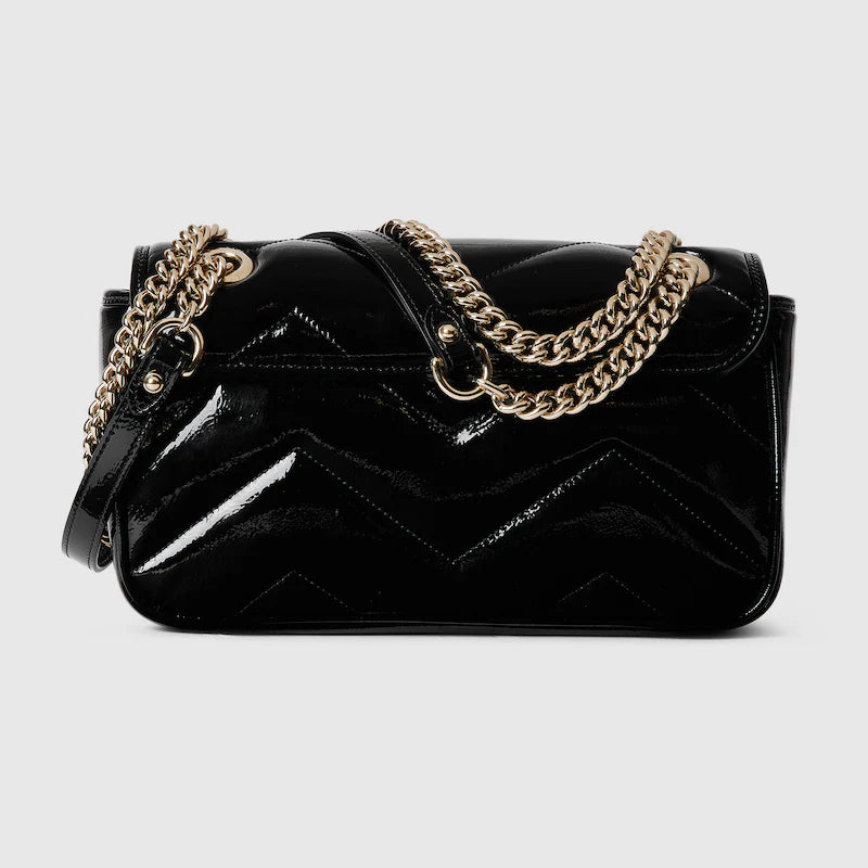 Gg Marmont Shoulder Bags Black