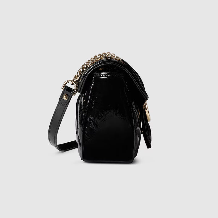 Gg Marmont Shoulder Bags Black