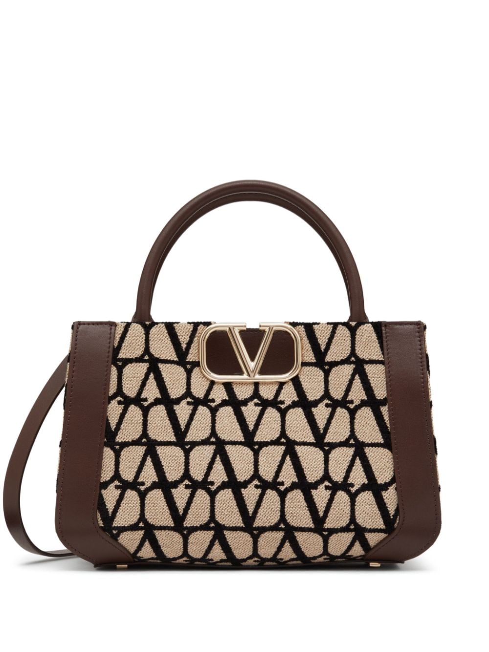 Vlogo Toile Iconographe Handbags Brown