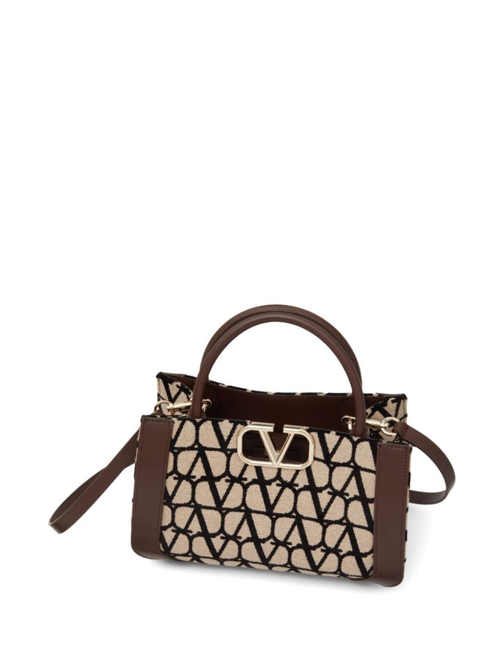 Vlogo Toile Iconographe Handbags Brown