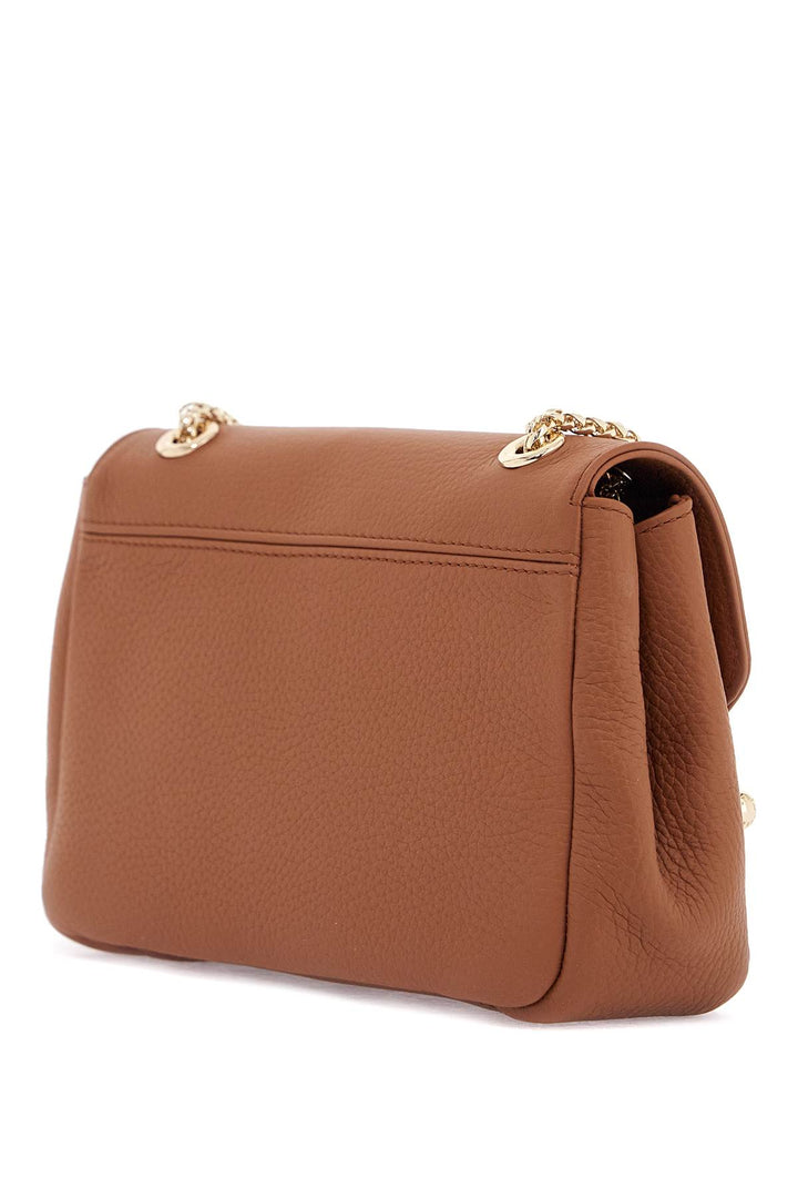 Brown Calfskin Mini Shoulder And Crossbody Bag