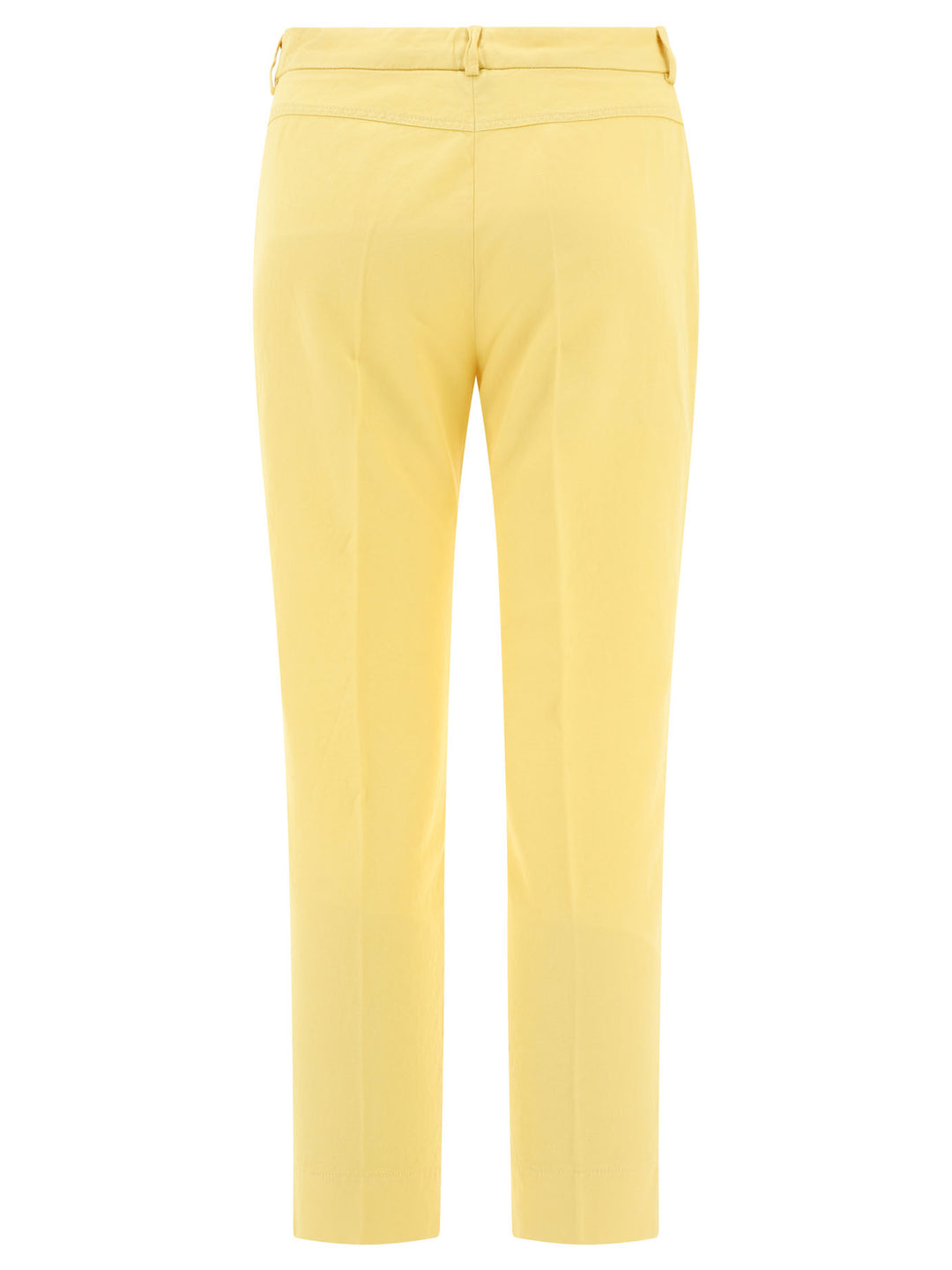 Pantaloni A Gamba Dritta Trousers Yellow