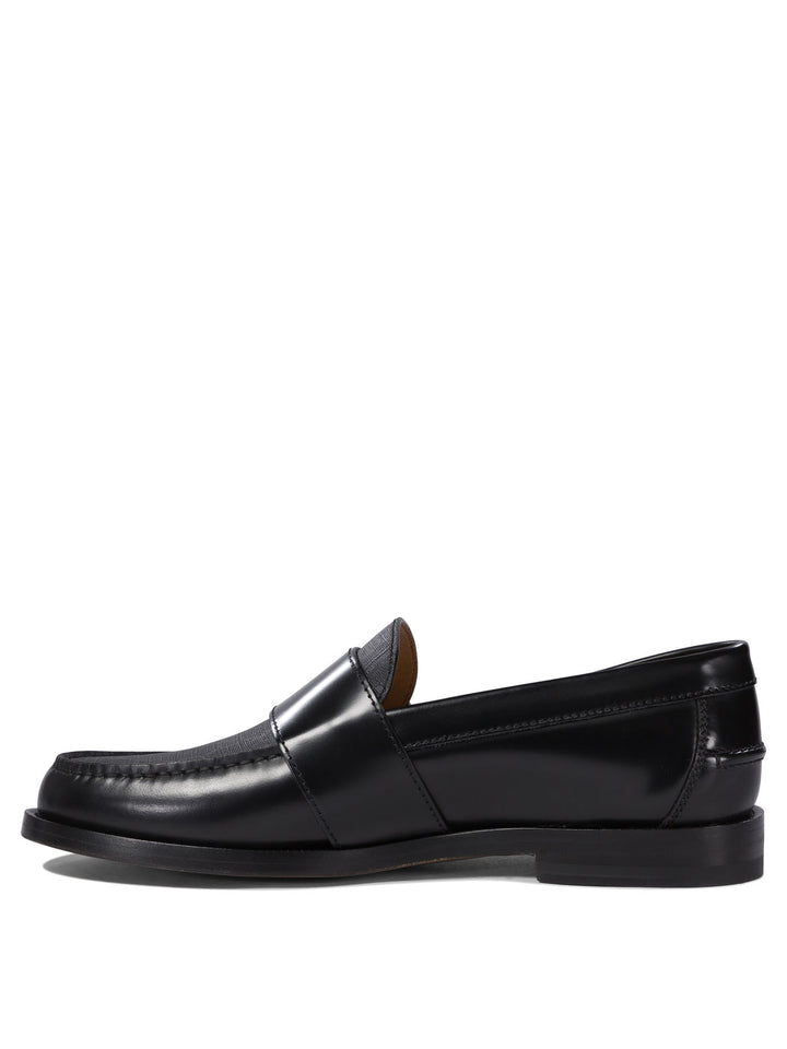 Mocassino Con Fibbia E Stampa Gg Loafers & Slippers Black