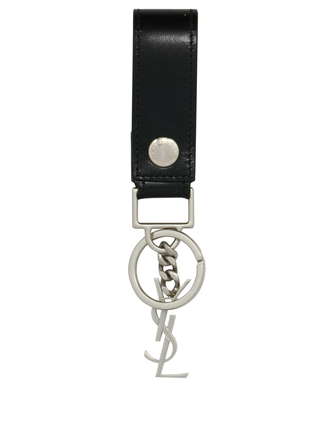 Portachiavi Con Motivo Monogramma Sospeso Key Holders & Charms Black