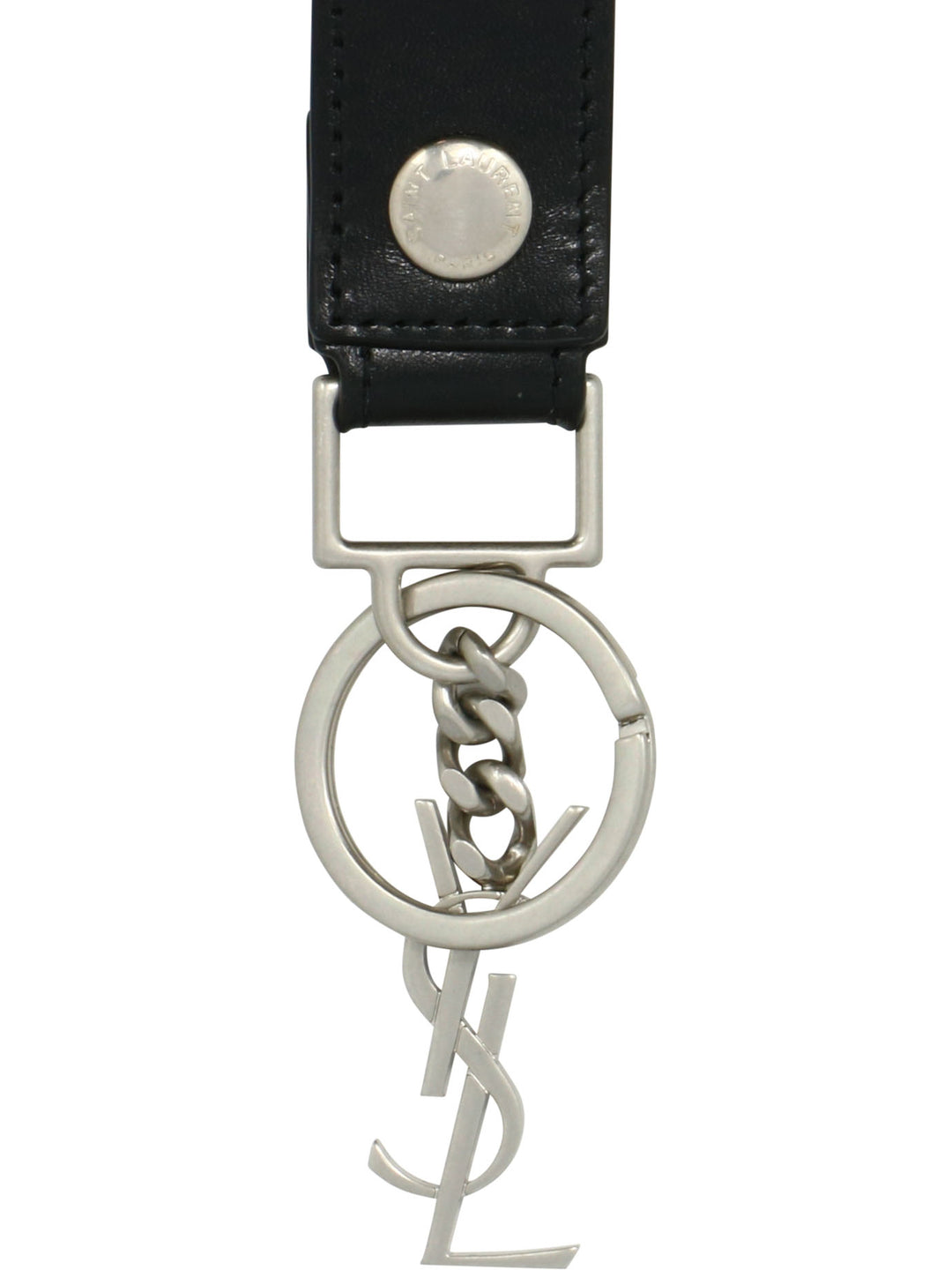 Portachiavi Con Motivo Monogramma Sospeso Key Holders & Charms Black