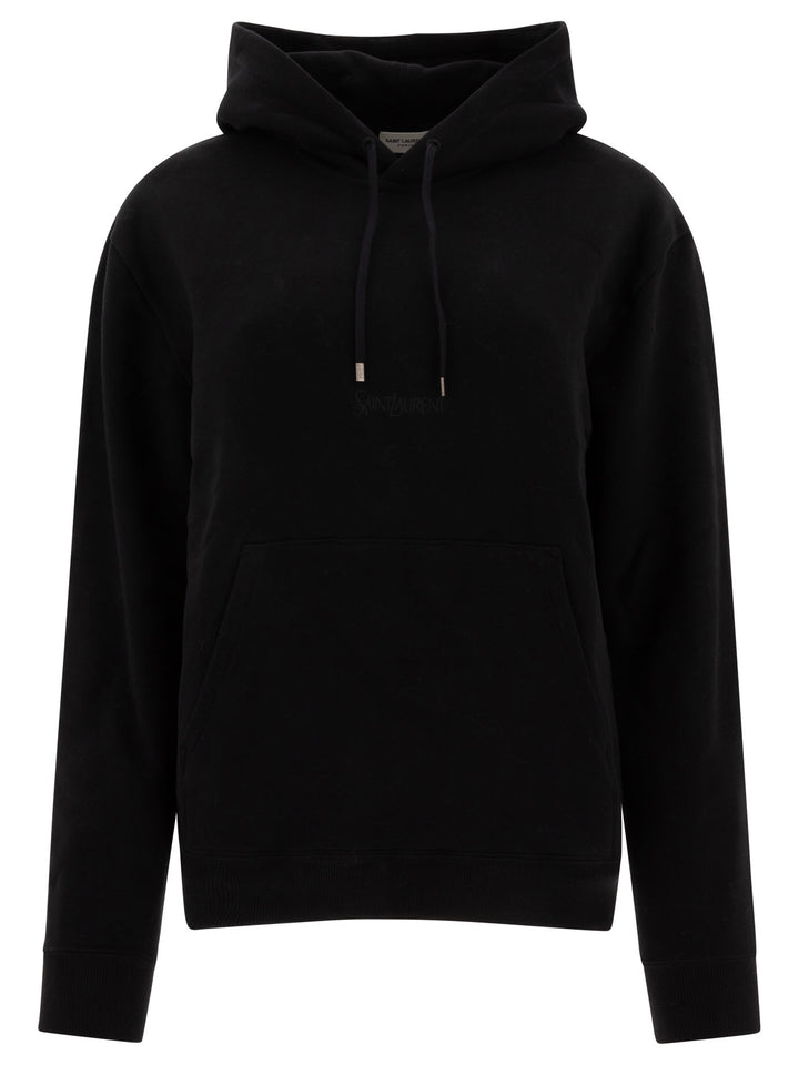 Felpa Con Cappuccio Sweatshirts Black