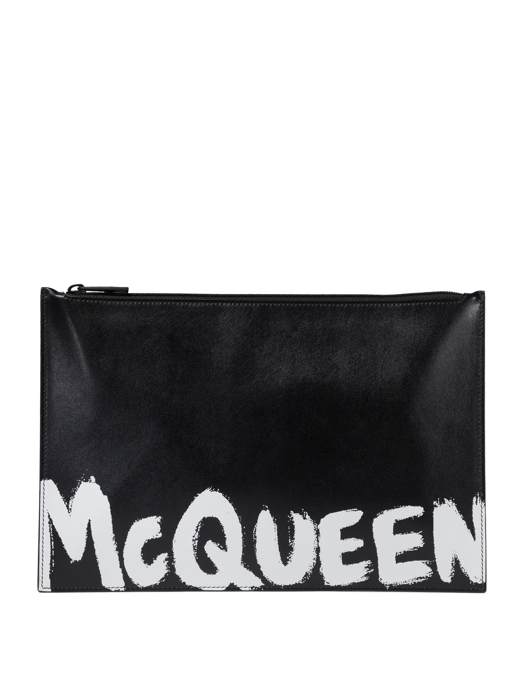 Pochette Con Stampa Logo A Contrasto Pouch Black