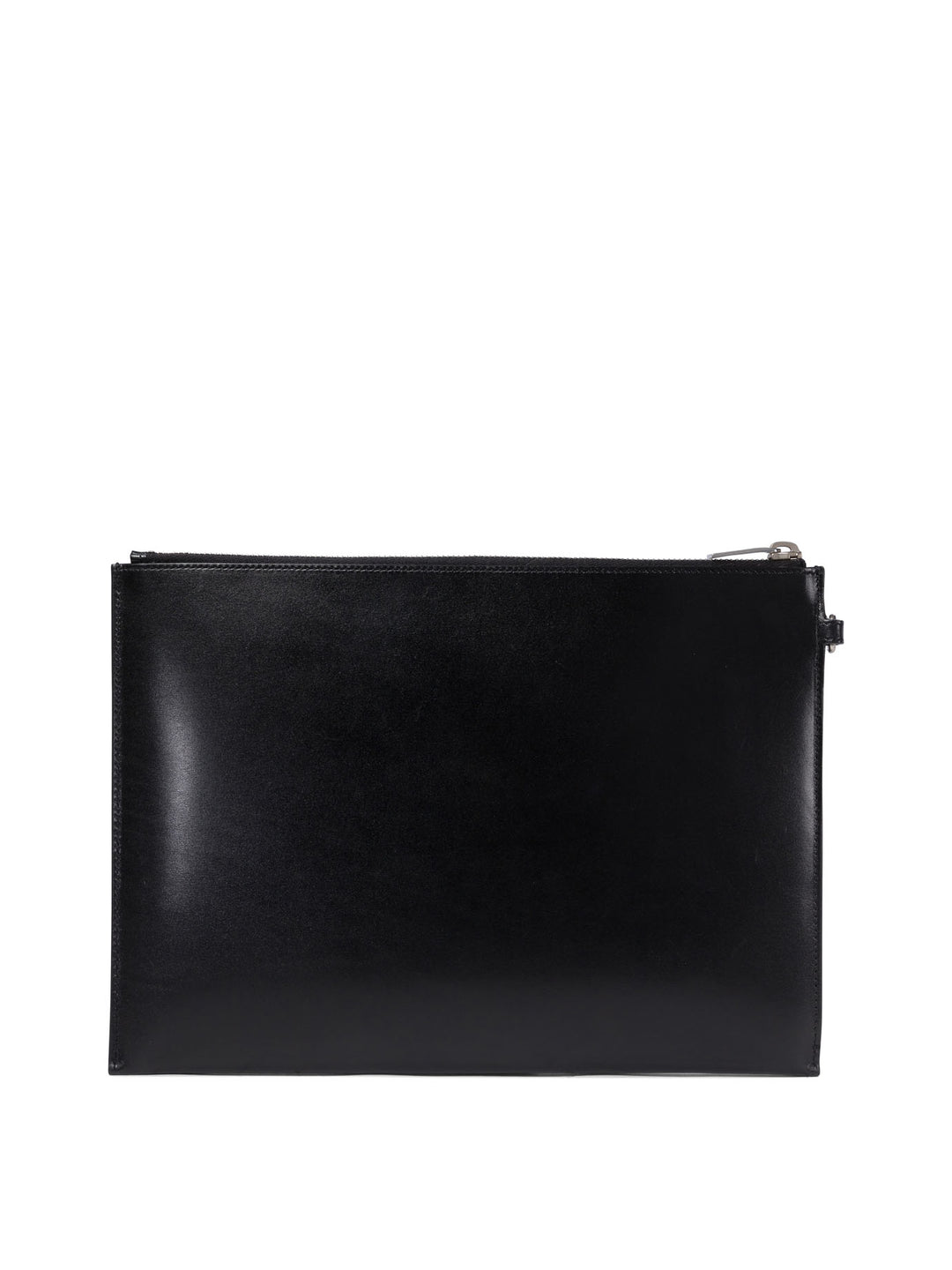 Pochette Con Placca Logo Pouch Black