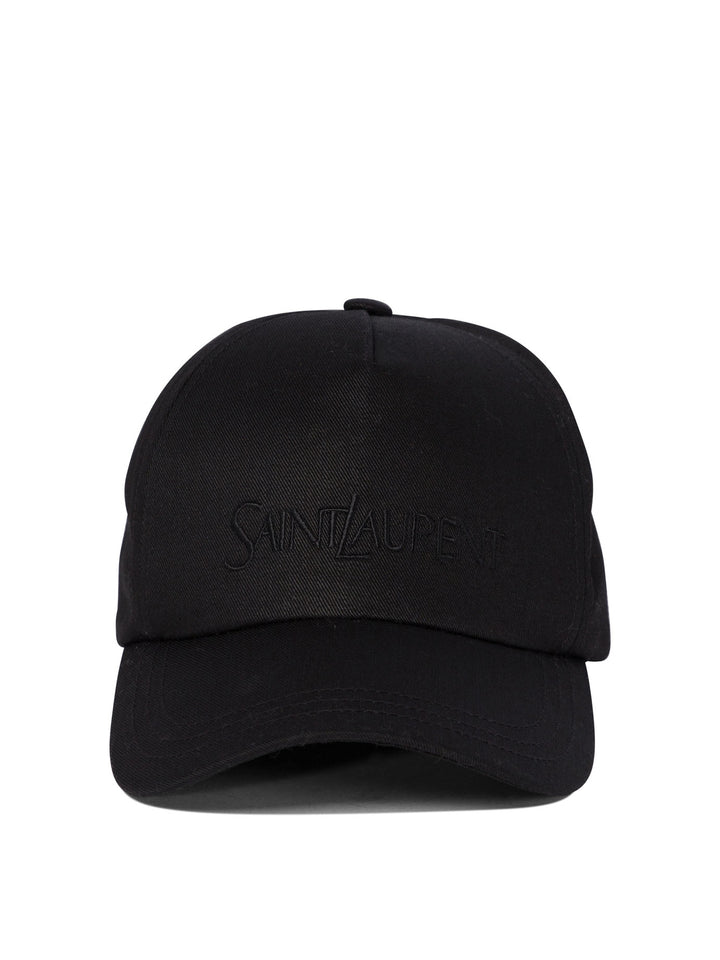 Saint Laurent Hats Black