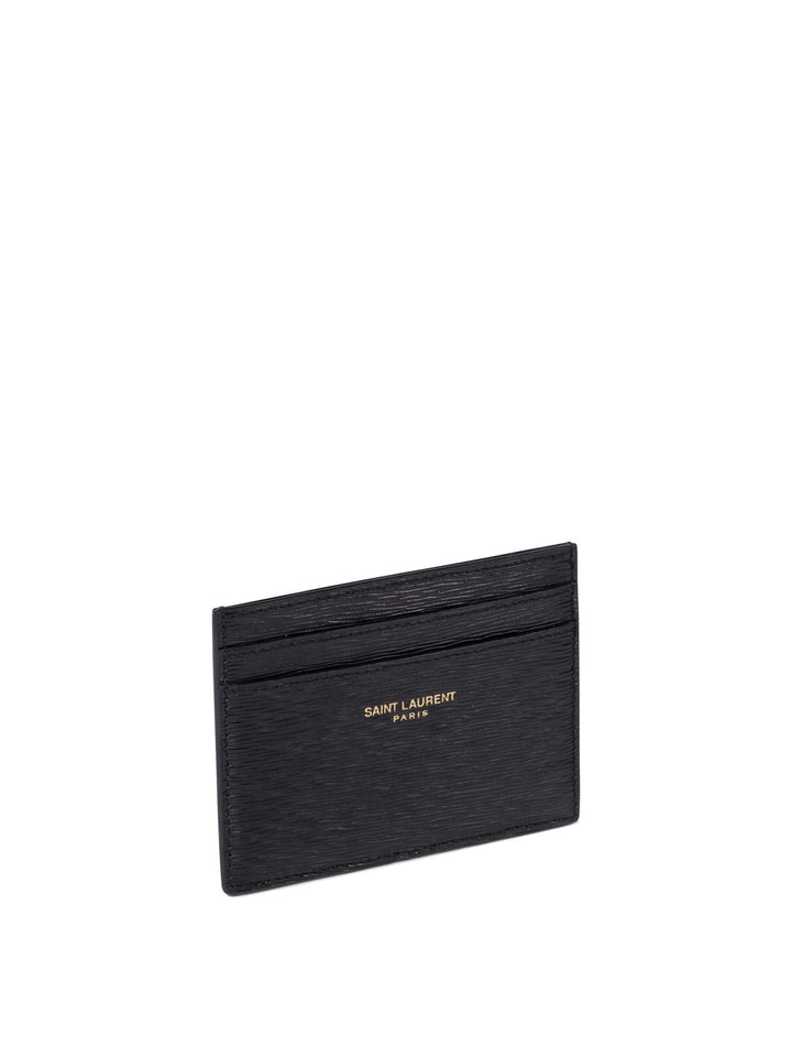 Saint Laurent Paris Wallets & Card Holders Black