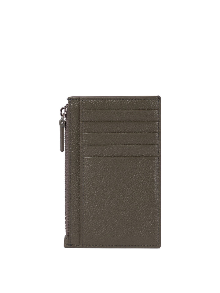 Portacarte Con Stampa Wallets & Card Holders Grey