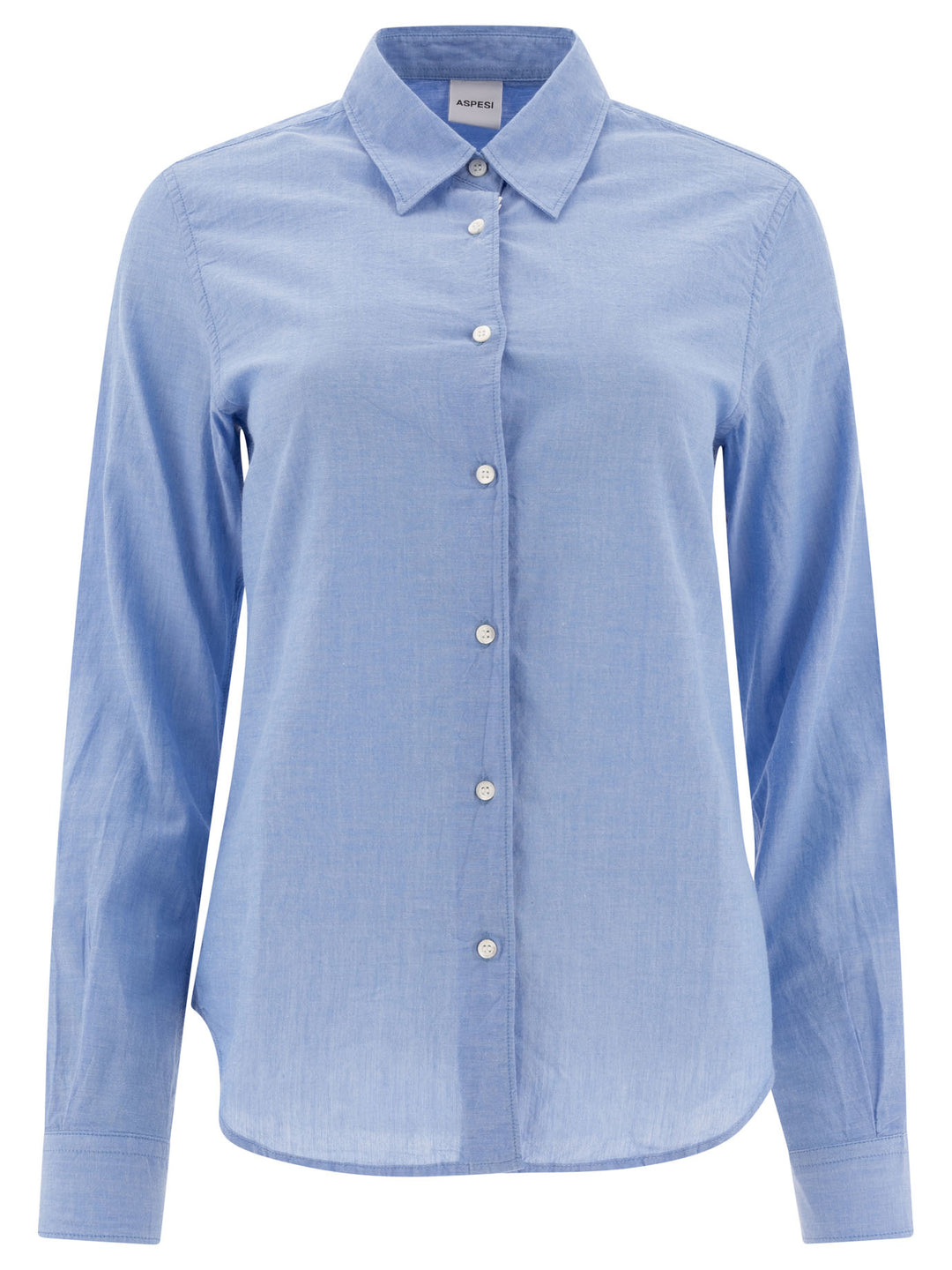 Camicia In Cotone Shirts Light Blue