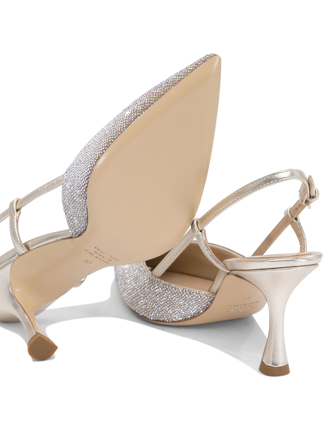 Heeled Shoes Gold