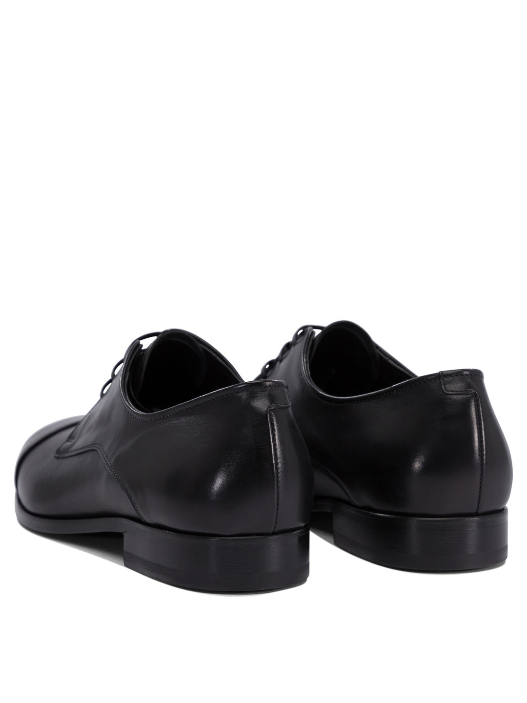 Lace-Up Shoes Black