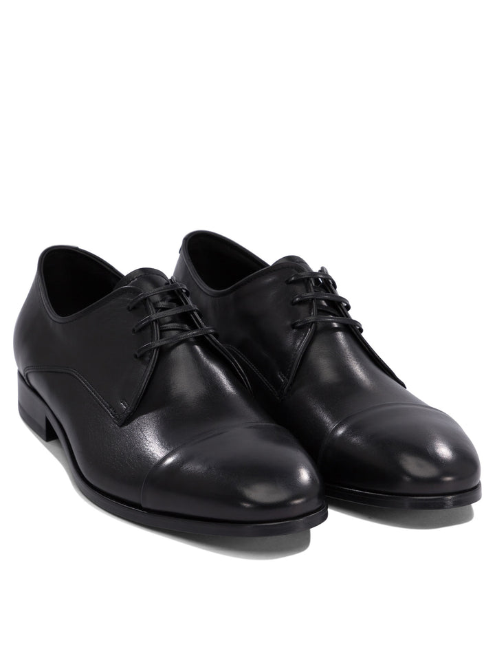 Lace-Up Shoes Black