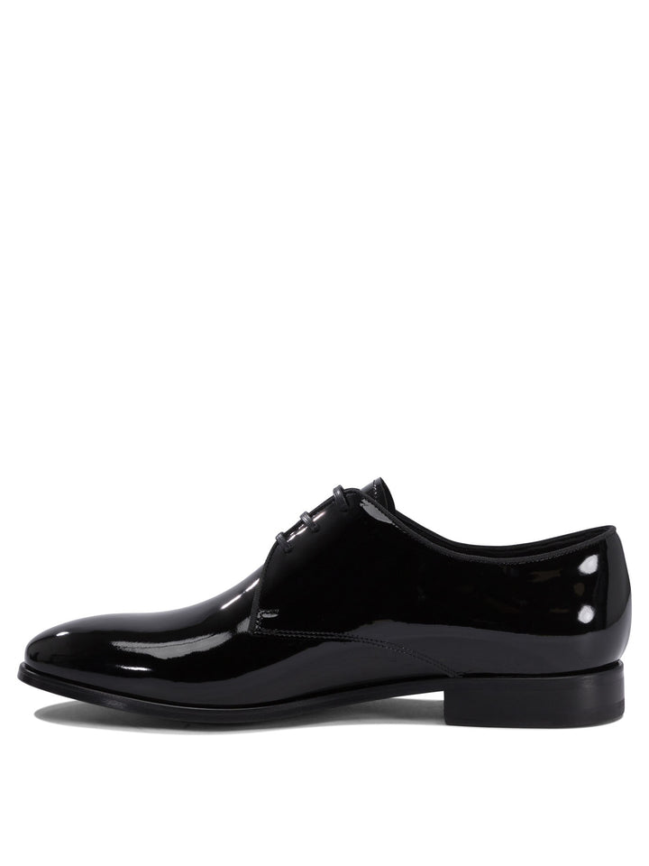 Lace-Up Shoes Black