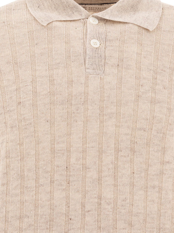 Polo Shirts Beige