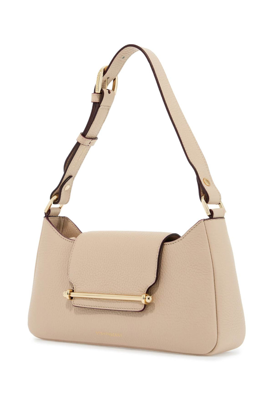 Light Beige Calfskin Crossbody Bag Multrees Omni With Adjustable Strap