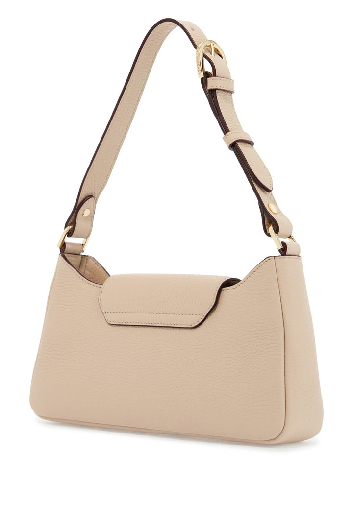 Light Beige Calfskin Crossbody Bag Multrees Omni With Adjustable Strap