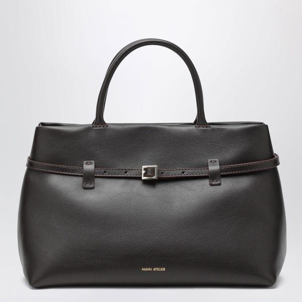 Le Cambon 35 Bag In Bitter Brown Leather