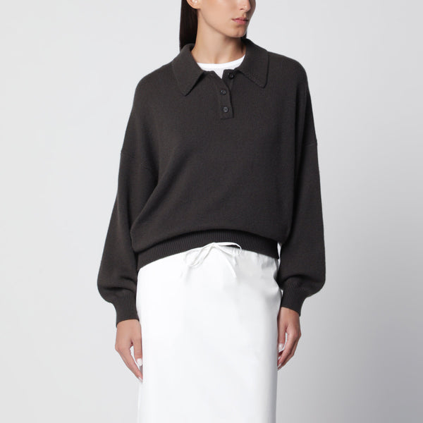 Dark Green Etta Cashmere Sweater