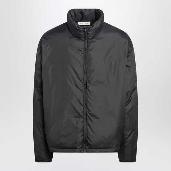 Grey Padded Ripstop Nylon Jacket