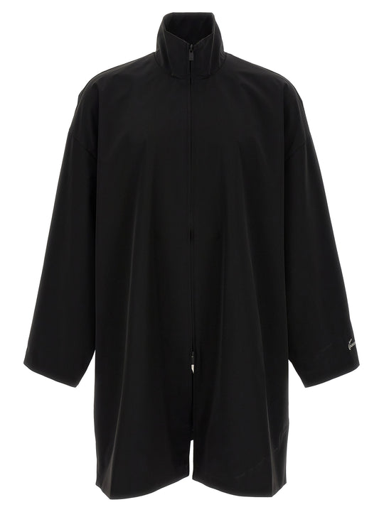 Sporty Puffer Jackets Black