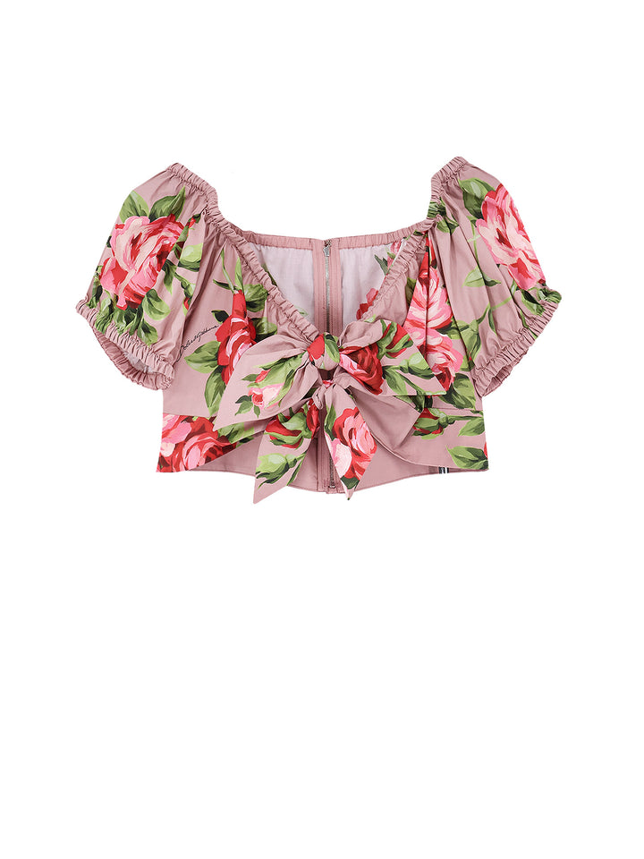 Dolce & Gabbana T-shirts and Polos - BOUQUET ROSE ROSA | 4d04d46b11ded70566abe6c2d7072b11ff4da7cb