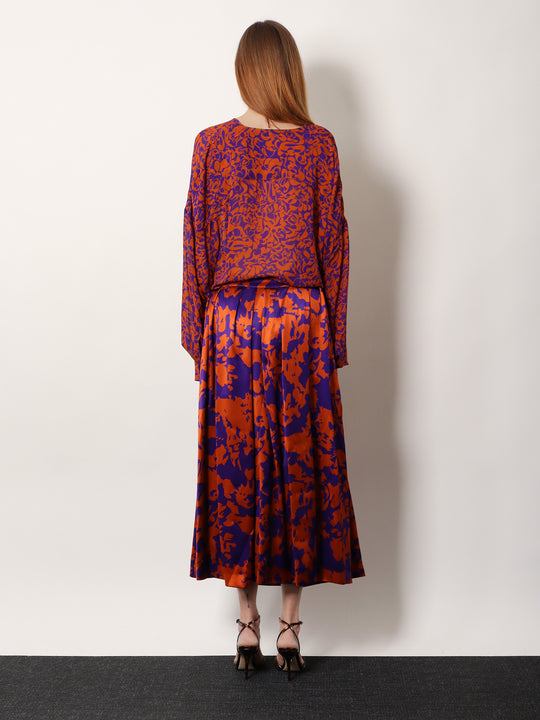 Soni Skirt In Printed Viscose