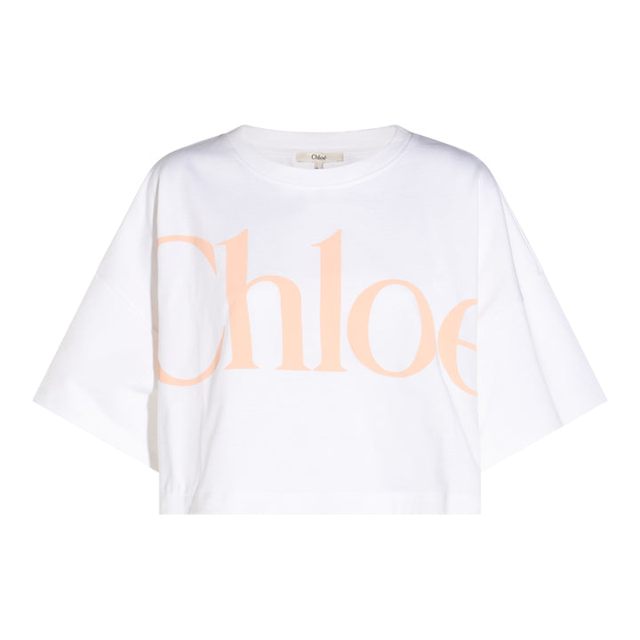 Chloè T-shirts and Polos - Light and natural | 681c9160db988ecd864165ba1da5f0a26ad2c797