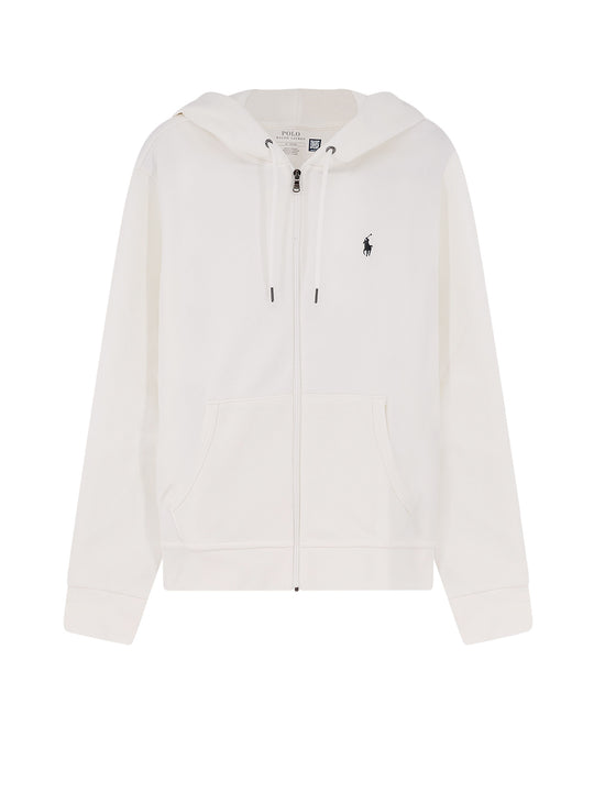 Cotton Blend Sweatshirt With Iconic Logo