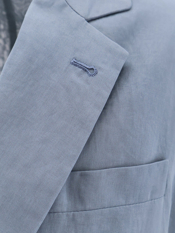 Brunello Cucinelli Clothing - ARTIC BLUE | 4907658ab0dfedbe7f3030dd7dc23c6544a16e70