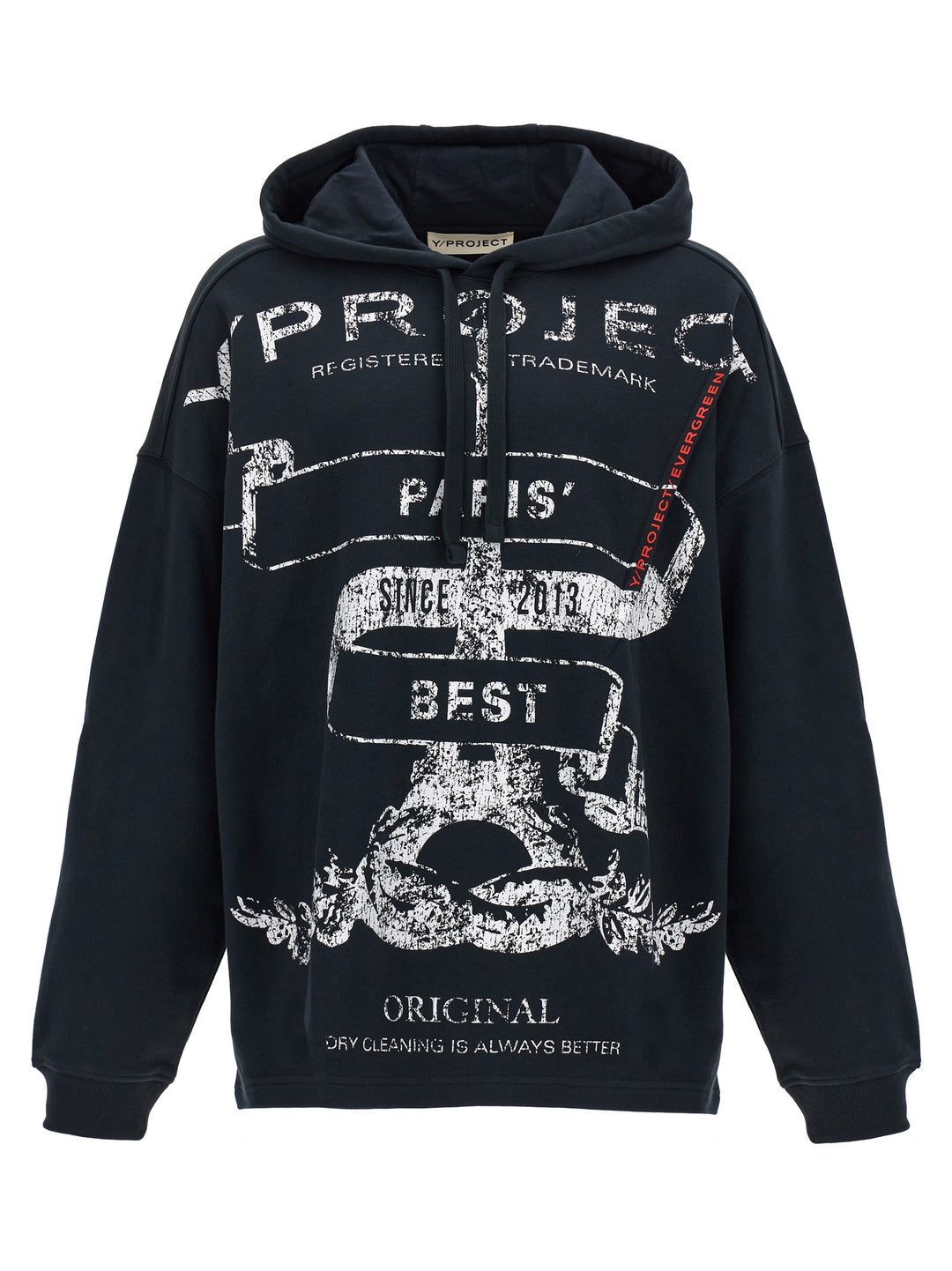 Evergreen Paris Best Pinched Sweatshirt Black