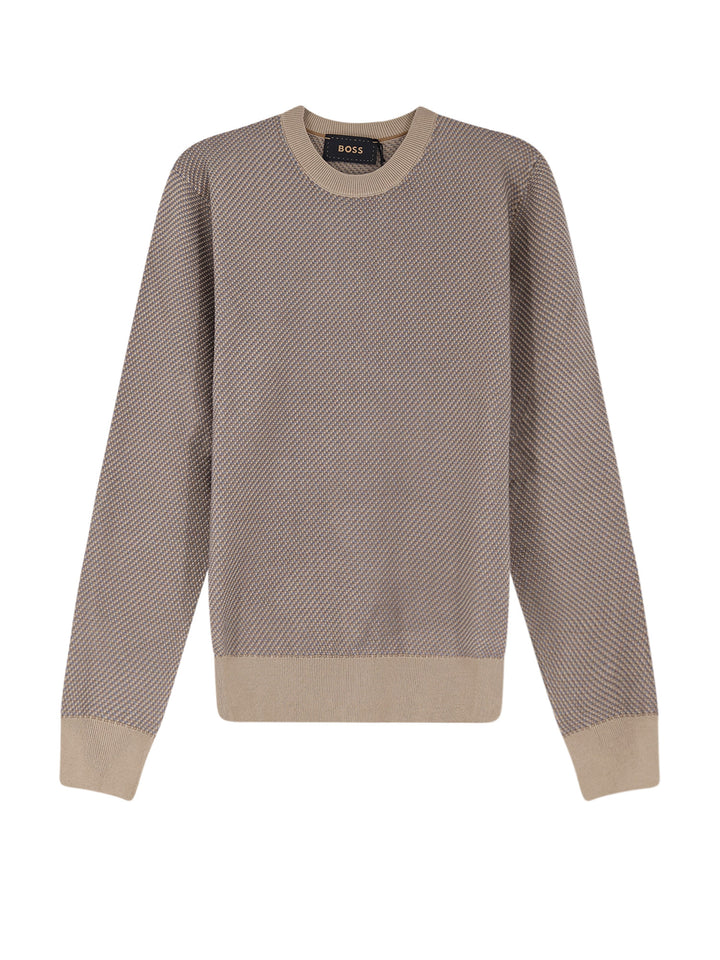 Boss Sweaters - OPEN WHITE | b5e83fefac5e56146459096454b208f25a59fffc