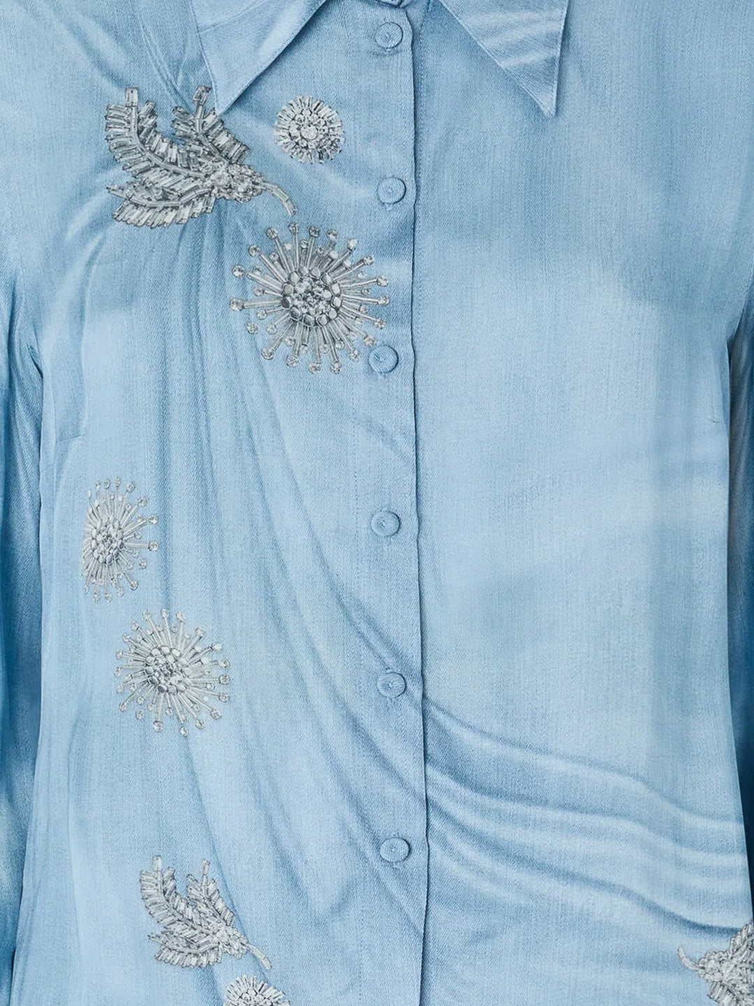 Pinko Shirts - Blue and green | 57aae14d3f8833a8526eaf061bf08fb0f20c56ad