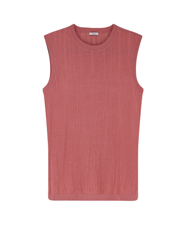 Calife Silk And Cotton Tank Top